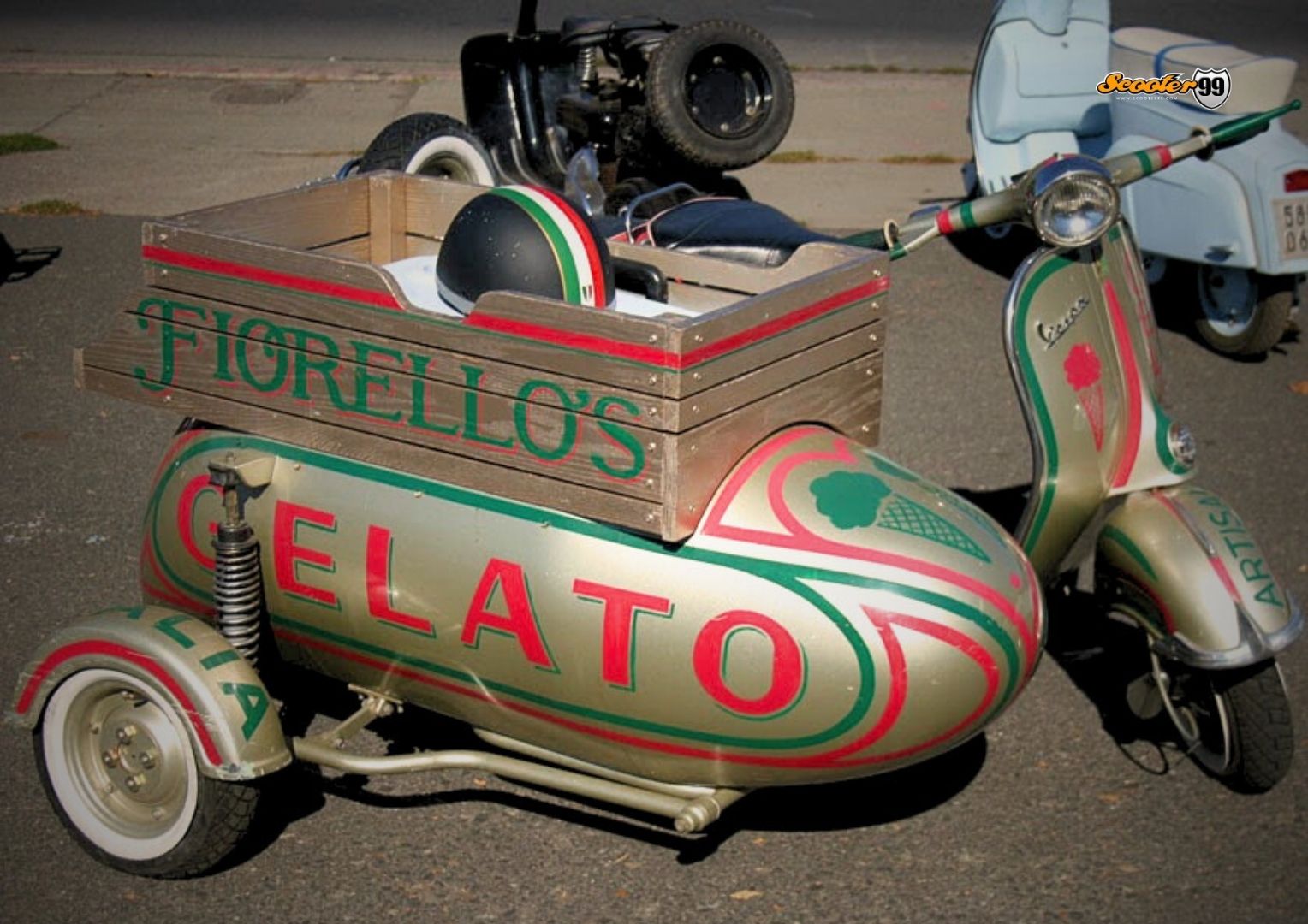 Custom Made project example 11: Sidecar Kit Bubble Classic Pop Edition